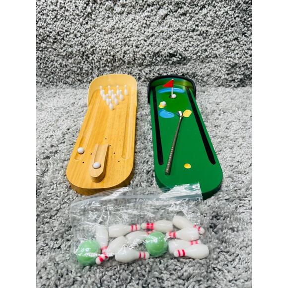 Dave And Busters Mini Billiard And Golf Game - Picture 6 of 10